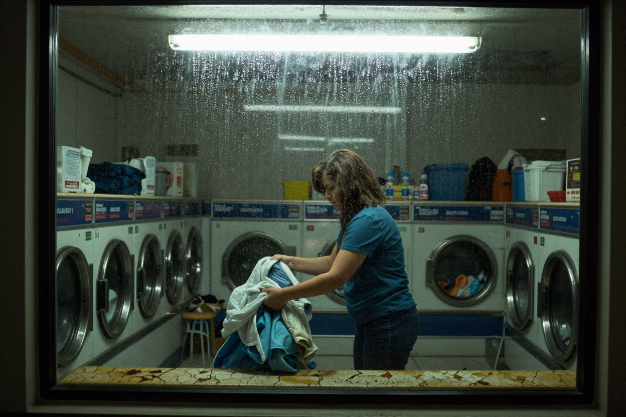 Sorting Laundry in Chicago in in Chicago, Illinois, United States