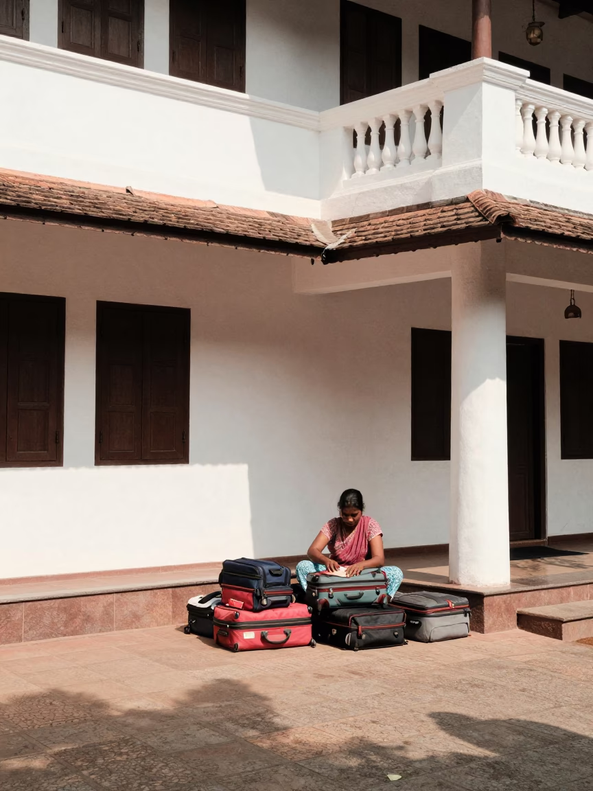 Sorting Luggage in Kochi in in Kochi, India