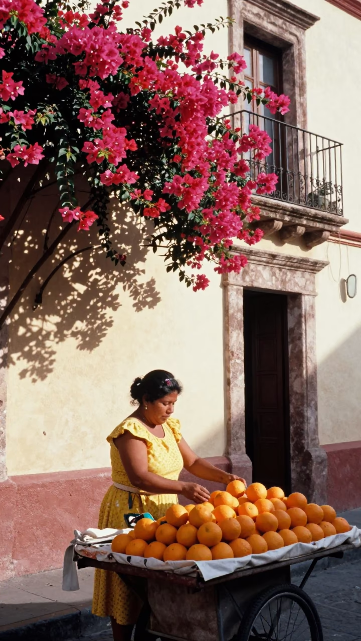 Sorting Oranges in Guadalajara in in Guadalajara, Mexico