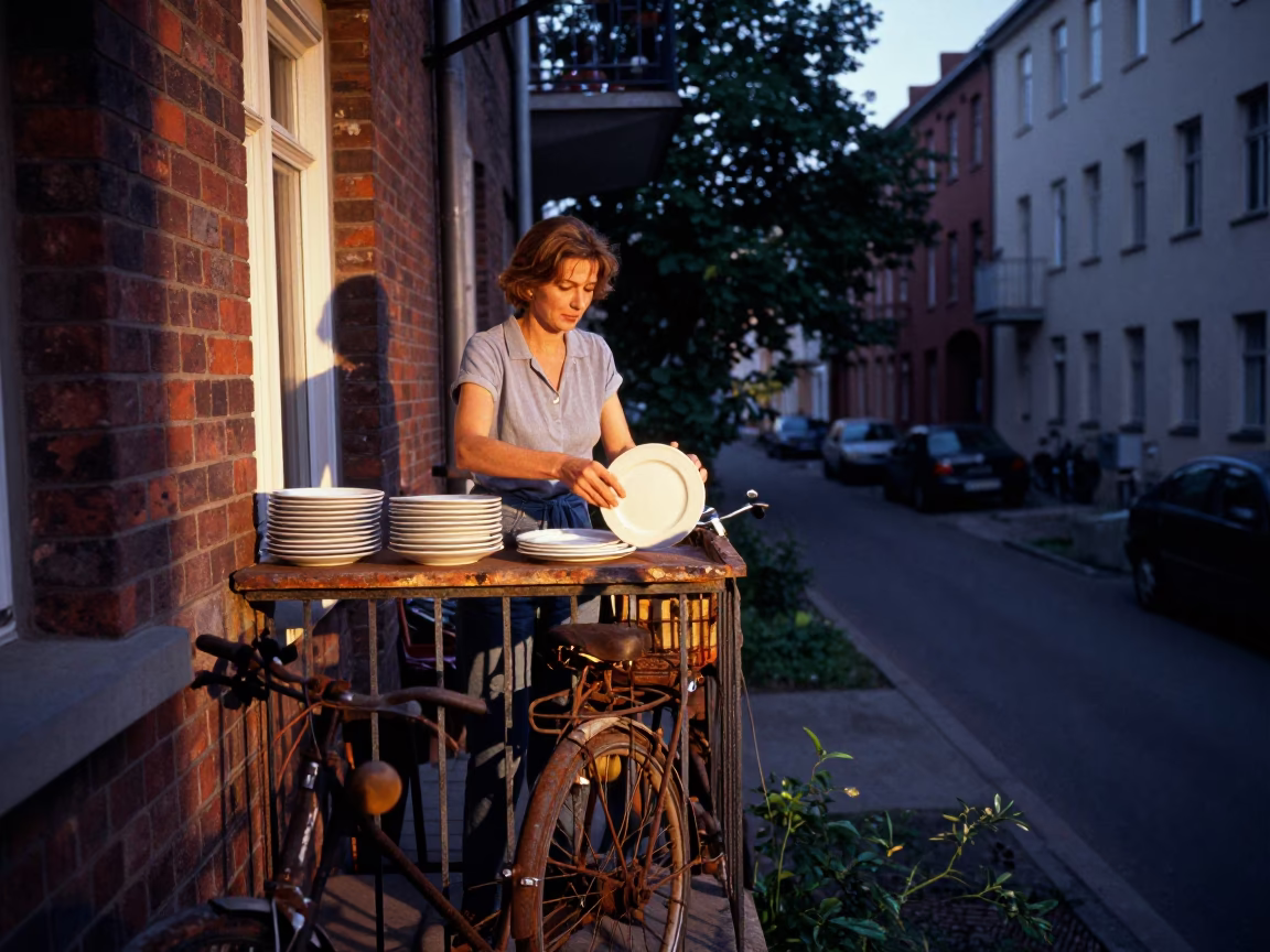 Sorting Plates in Berlin in in Berlin, Germany