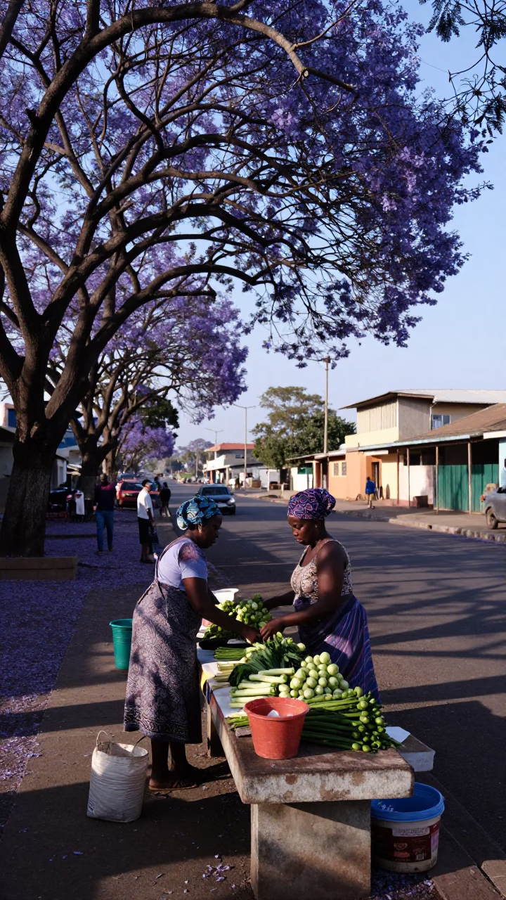 Sorting Produce in Durban in in Durban, South Africa