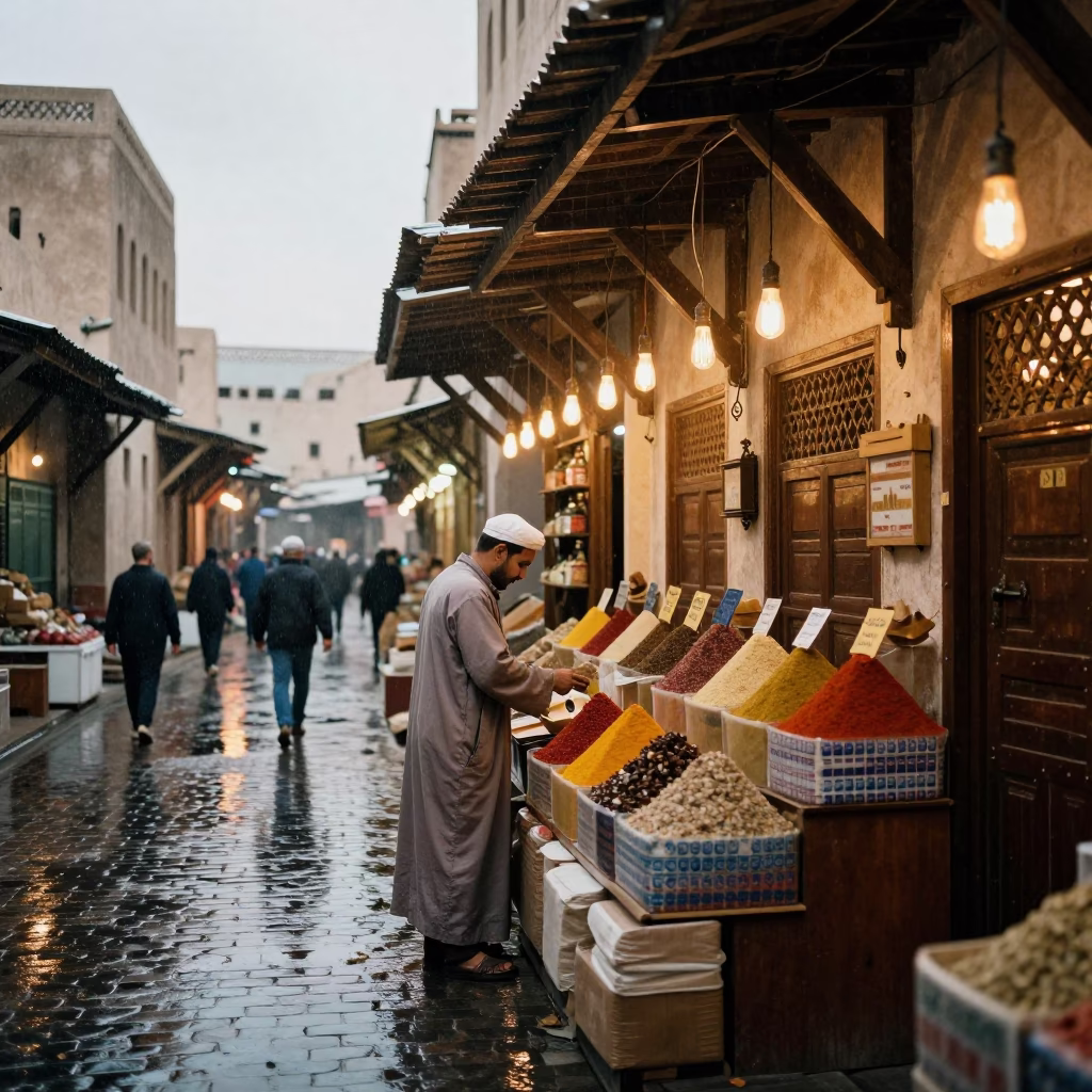 Sorting Spices in Muscat in in Muscat, Oman