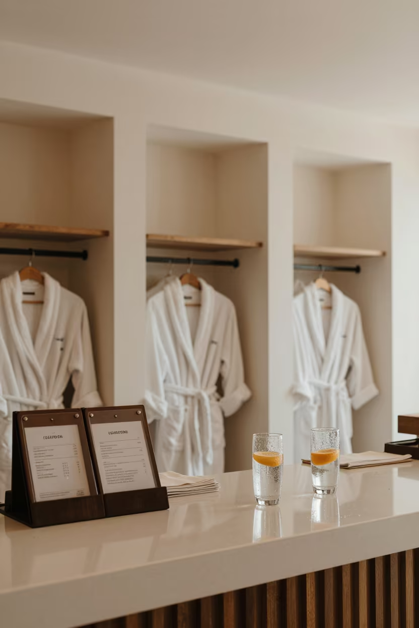 Spa Reception Dawn Monsoon Kunming in inside a hotel lobby in Kunming