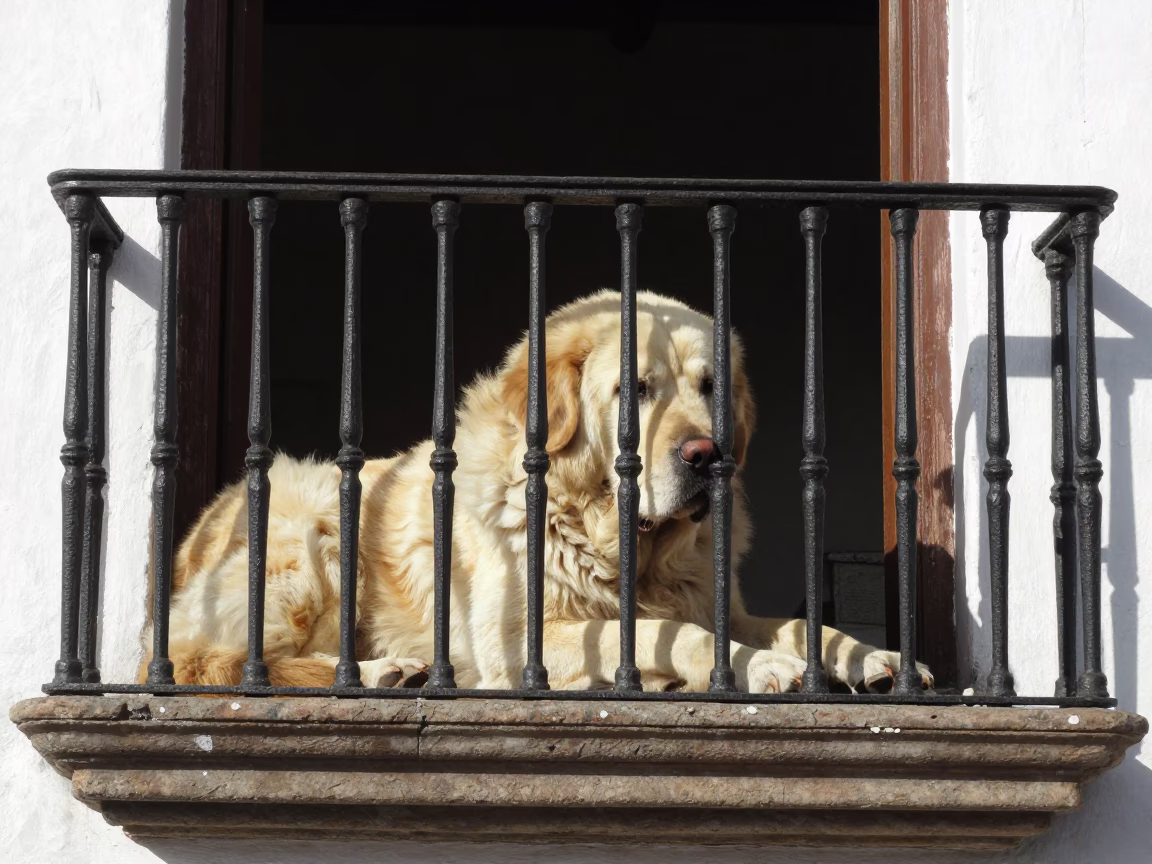 Spanish Mastiff in Quito in in Quito, Ecuador