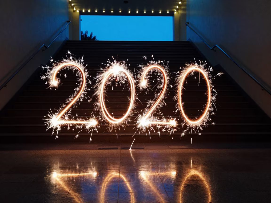 Sparkler Loops in Raleigh Stair Hall in inside a tiled stair hall in Raleigh
