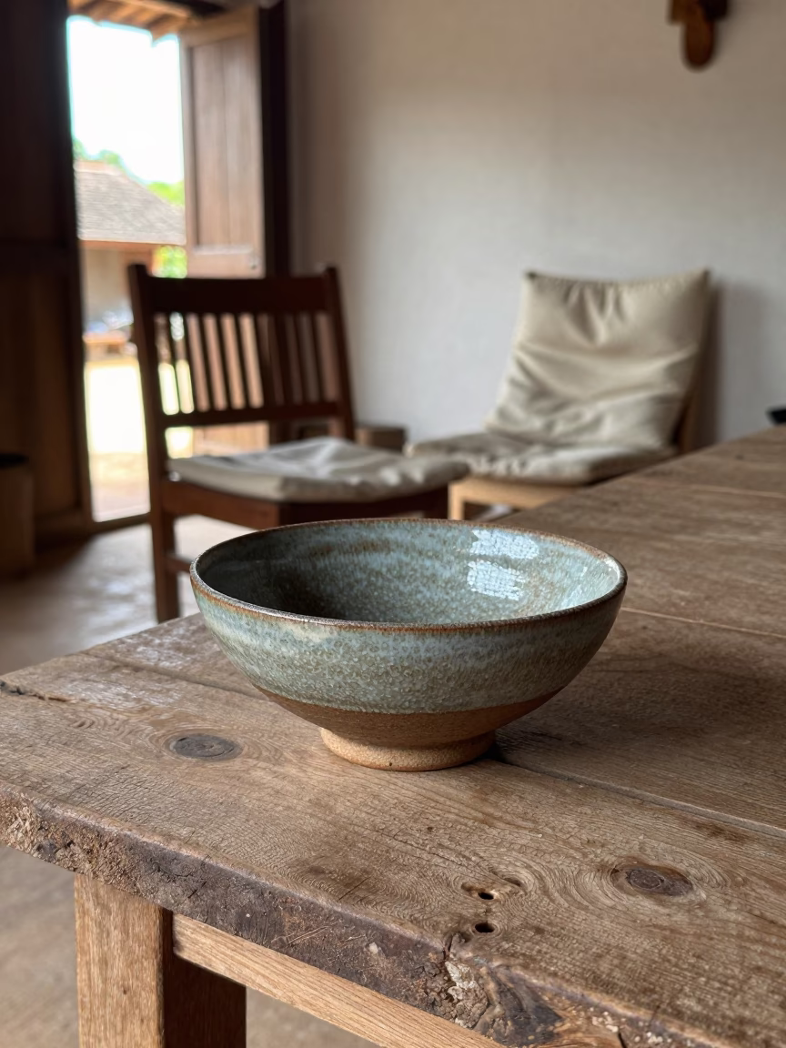 Speckled Stoneware Glaze in Luang Prabang in in Luang Prabang, Laos