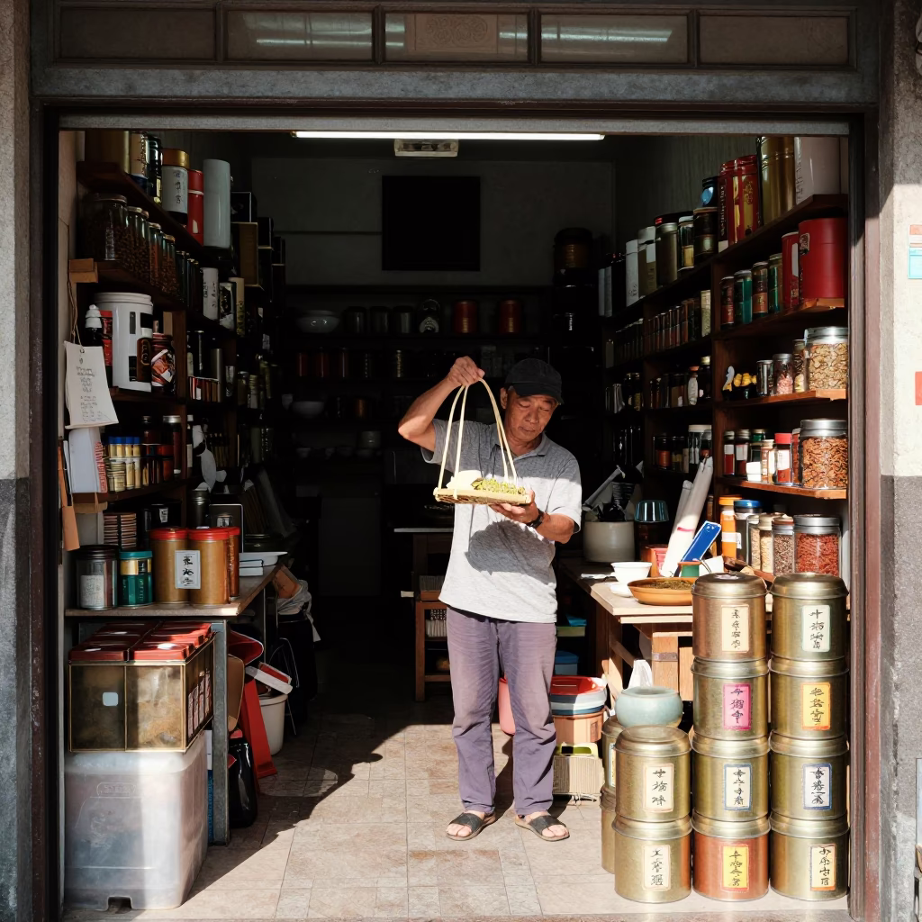 Spice Tins in Tainan in in Tainan, Taiwan