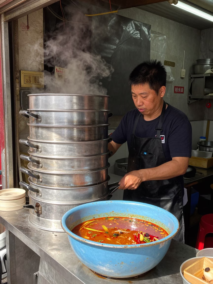Spicy Broth in Taipei in in Taipei, Taiwan
