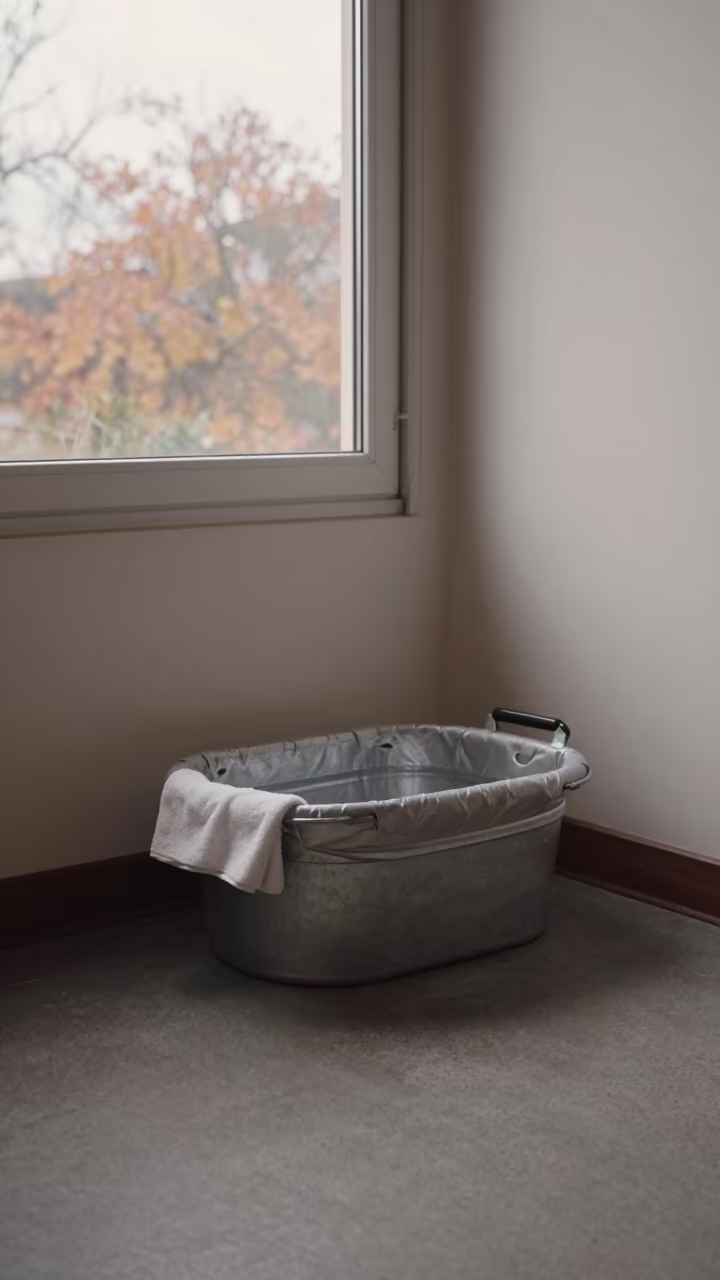 Spin Studio Compression Sleeve Wash Bin Late Afternoon in inside a spin studio under class lights near Badajoz