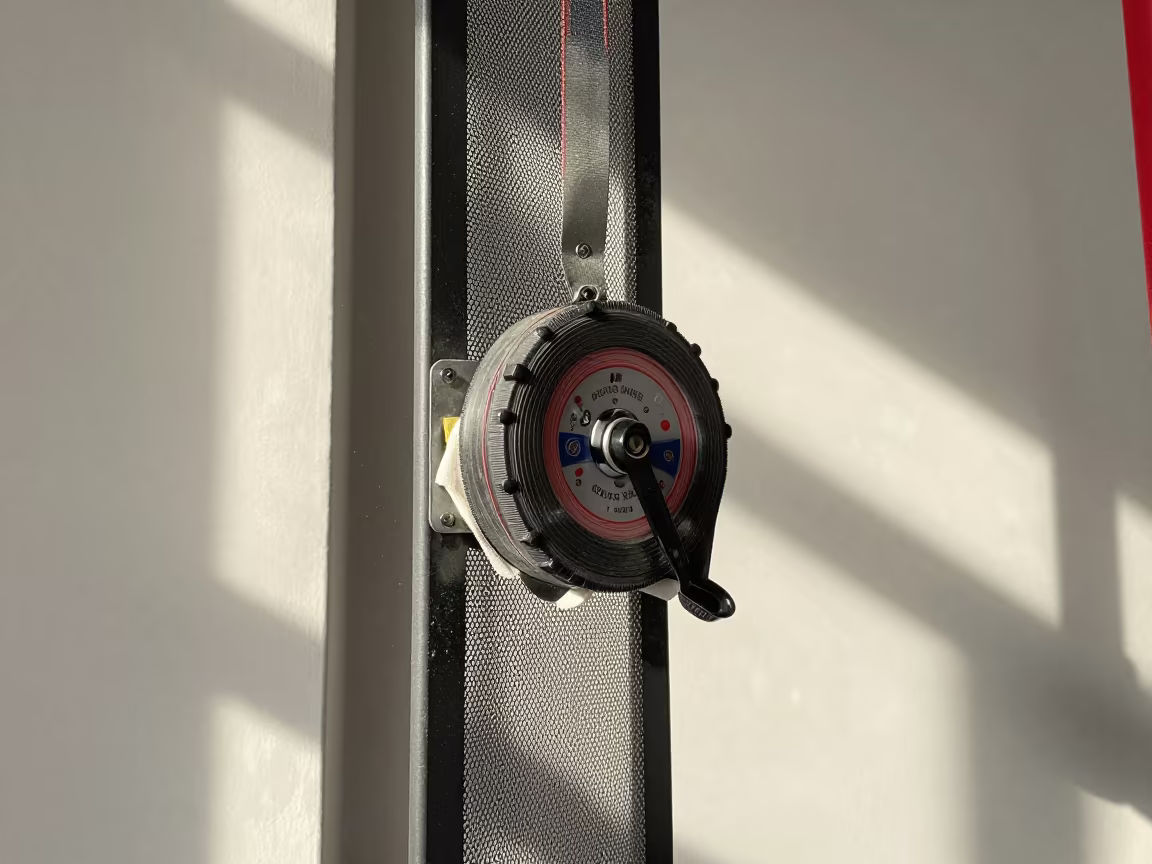 Spin Studio Tape Dispenser Recovery Station Tirana in inside a spin studio under class lights in Tirana