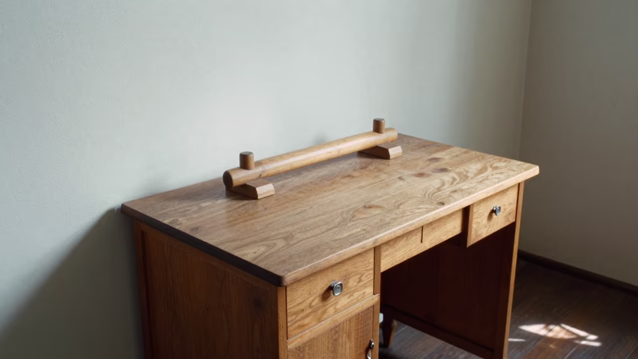 Spur on Writing Desk Midmorning Light Kobe in on a writing desk in Kobe