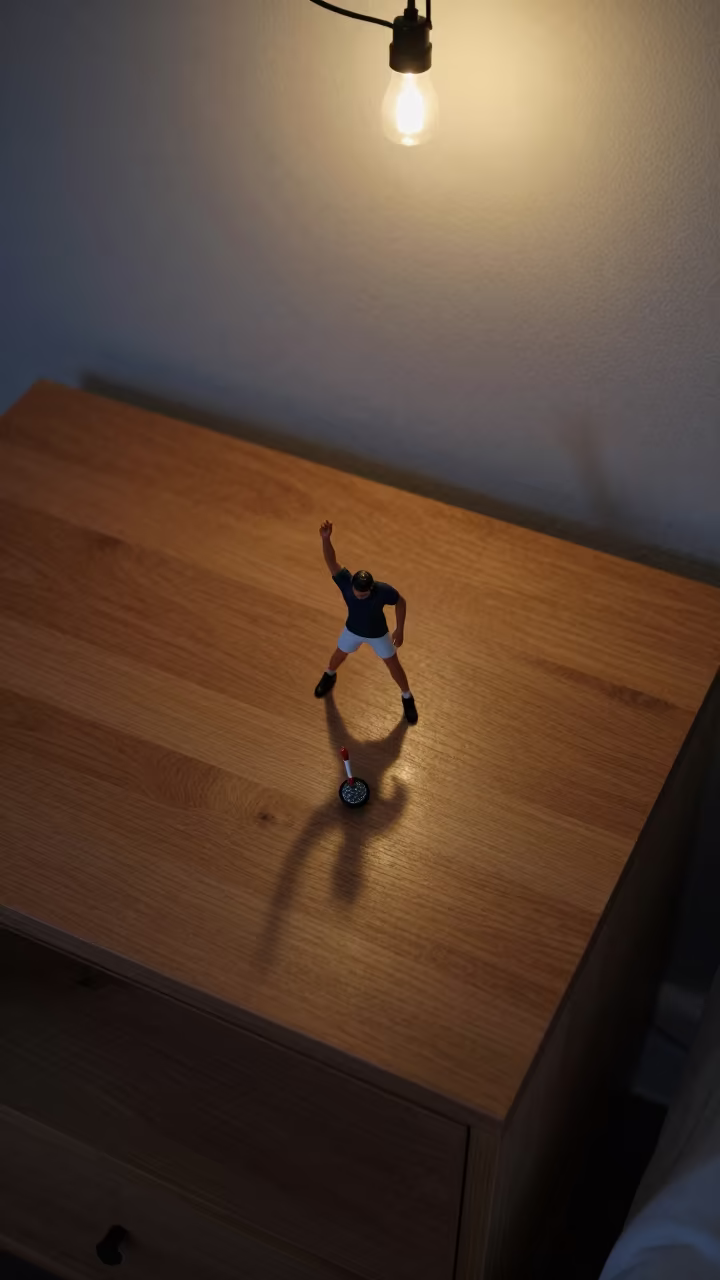 Squash Player Boast Stretch Predawn Glow in on a bedside table in Tolyatti