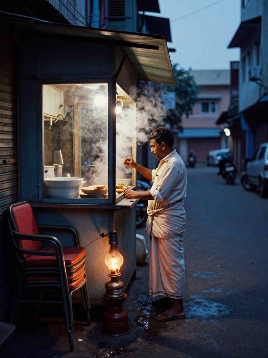 Stacked Chairs in Hyderabad in in Hyderabad, India