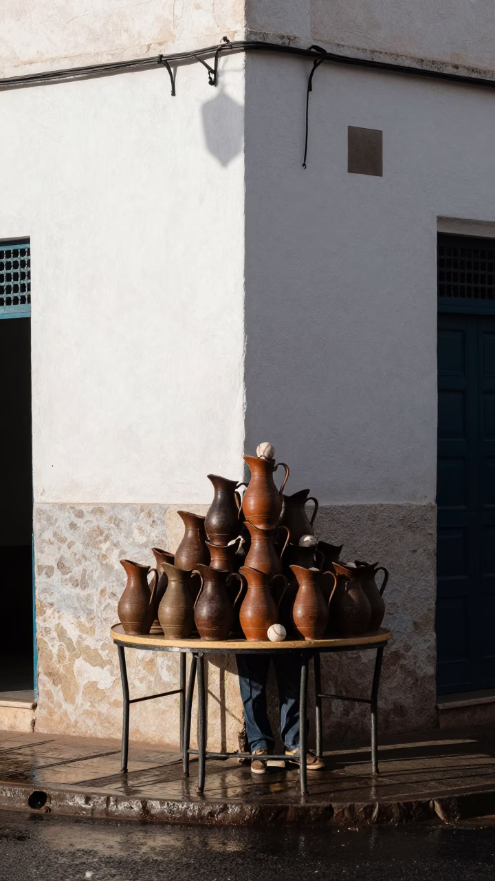 Stacking Tables in Casablanca in in Casablanca, Morocco