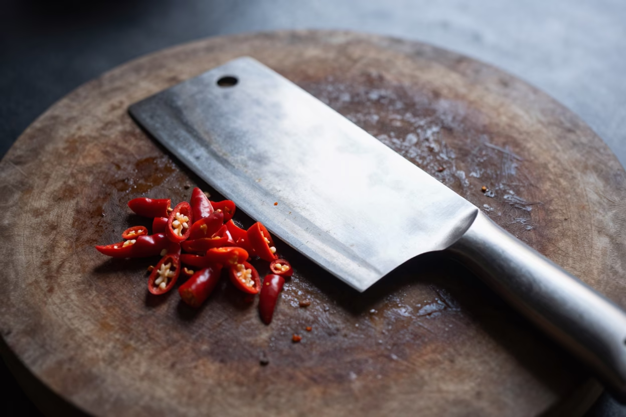 Stainless Steel Cleaver in Surabaya in in Surabaya, Indonesia