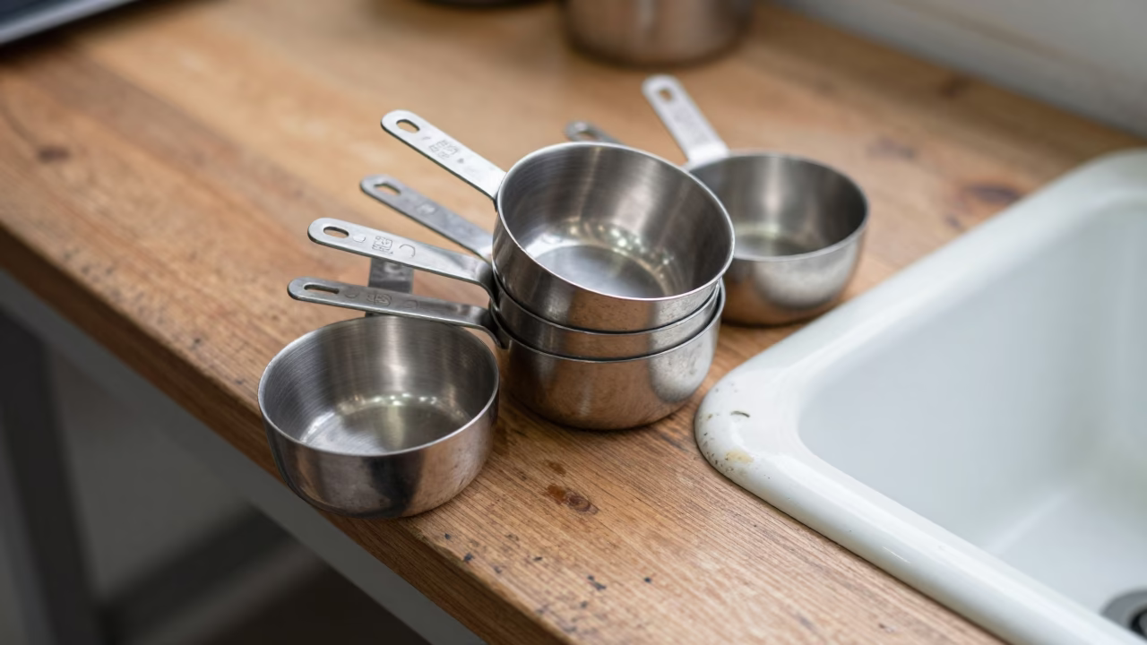 Stainless Steel Measuring Cups in Bangkok in in Bangkok, Thailand