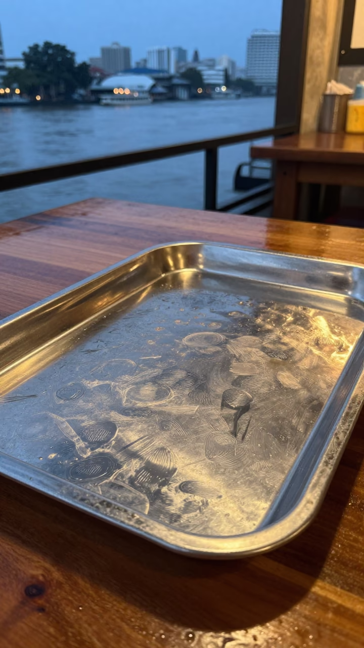 Stainless Steel Serving Tray in Bangkok in in Bangkok, Thailand