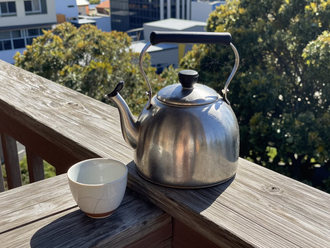 Stainless Steel Tea Kettle in Hobart in in Hobart, Australia