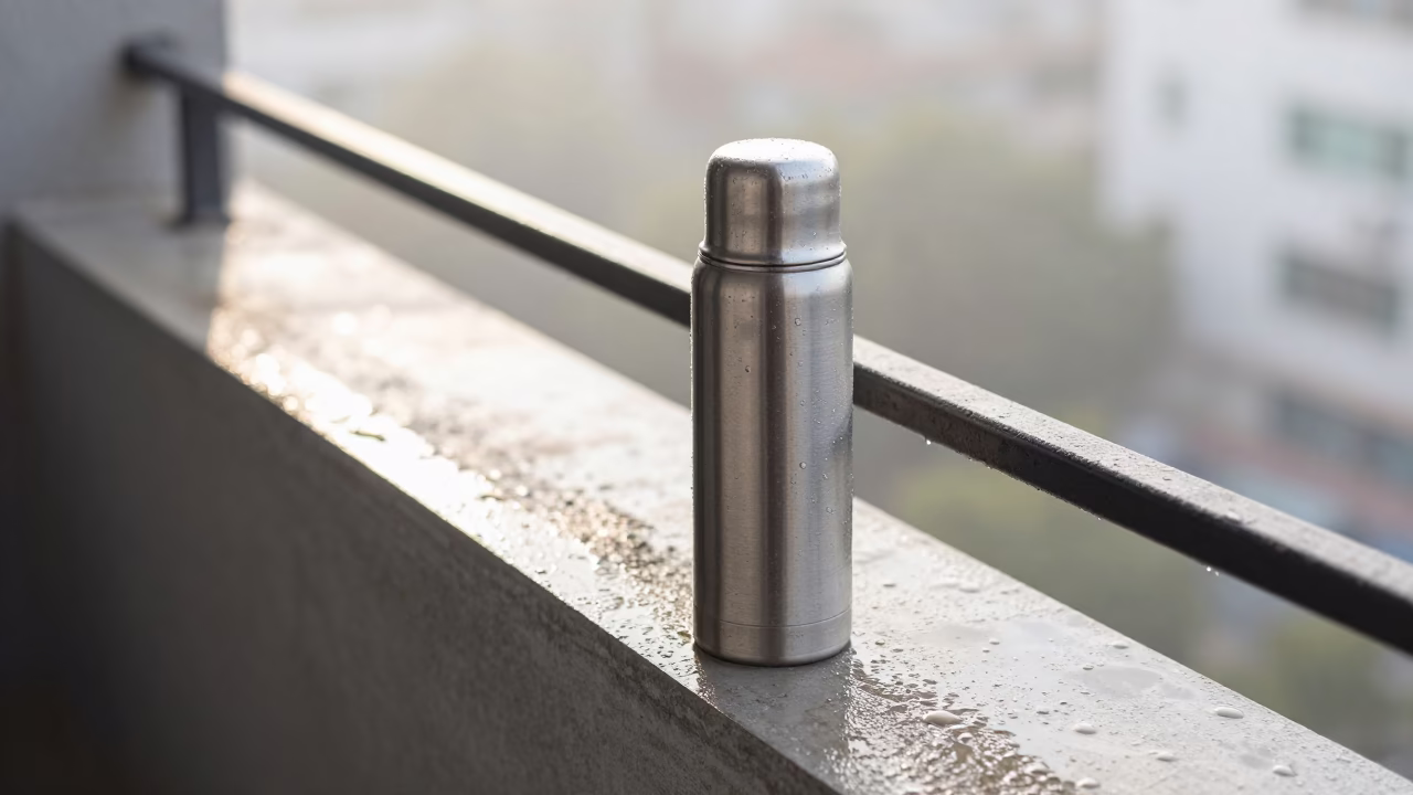 Stainless Steel Thermos in Seoul in in Seoul, South Korea