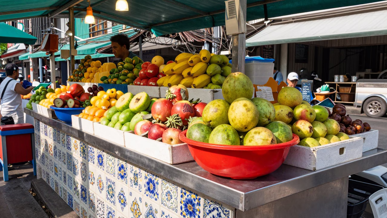 Stall Counter in Bangkok in in Bangkok, Thailand