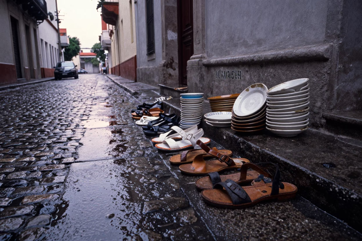 Stall Goods in Buenos Aires in in Buenos Aires, Argentina