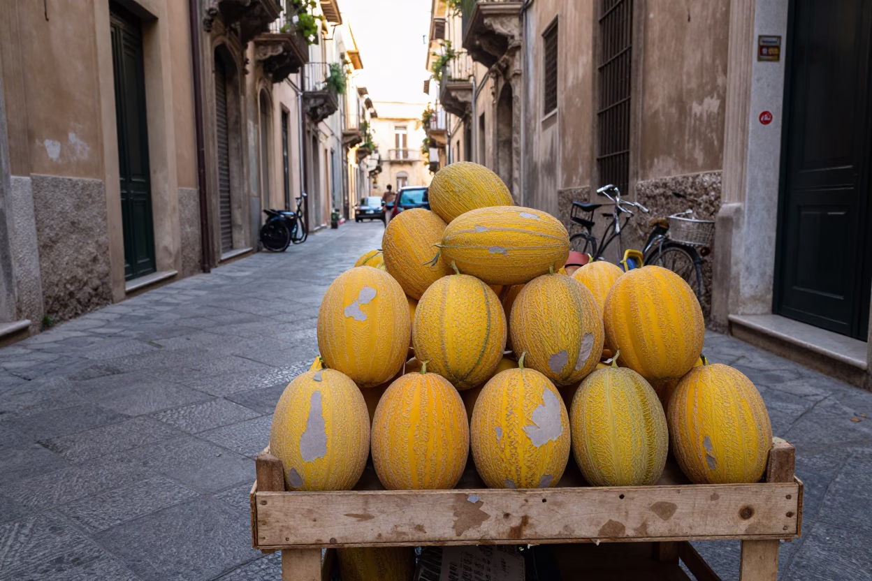 Stall Morning in Palermo in in Palermo, Italy