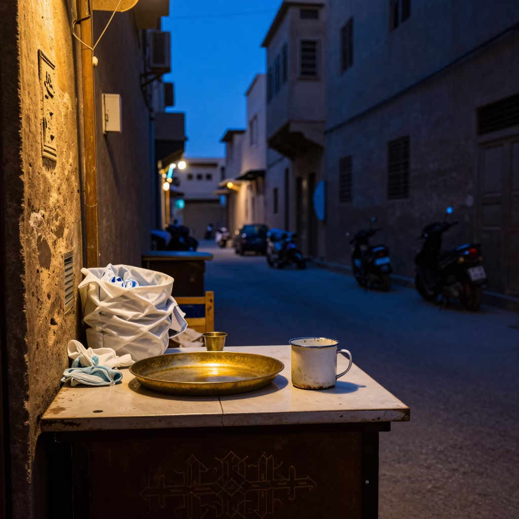 Stall Workbench in Cairo in in Cairo, Egypt