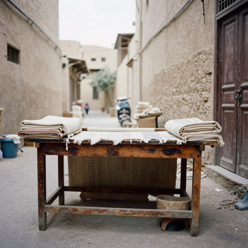 Stall Workbench in Luxor in in Luxor, Egypt