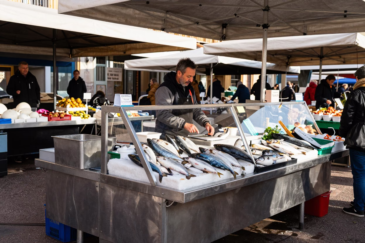 Station Reflection in Nice in in Nice, France