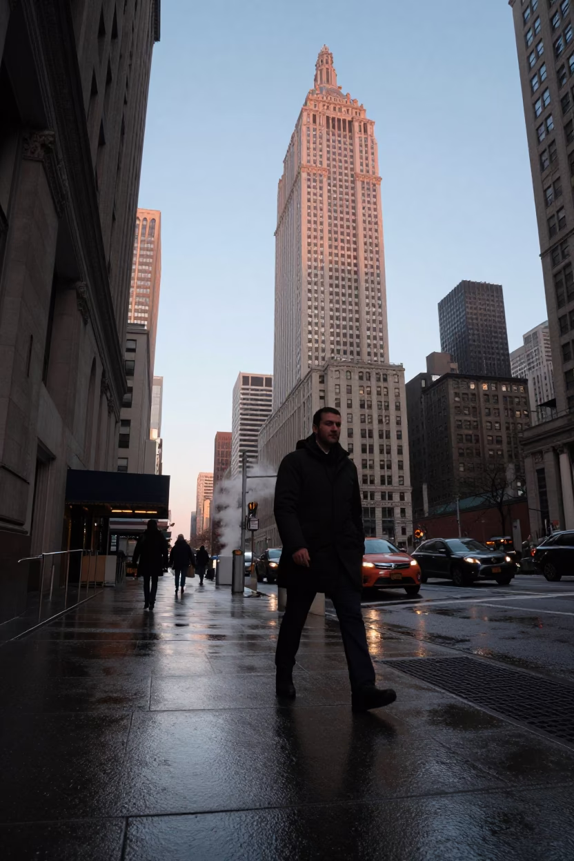 Steam Grate in New York in in New York, New York, United States