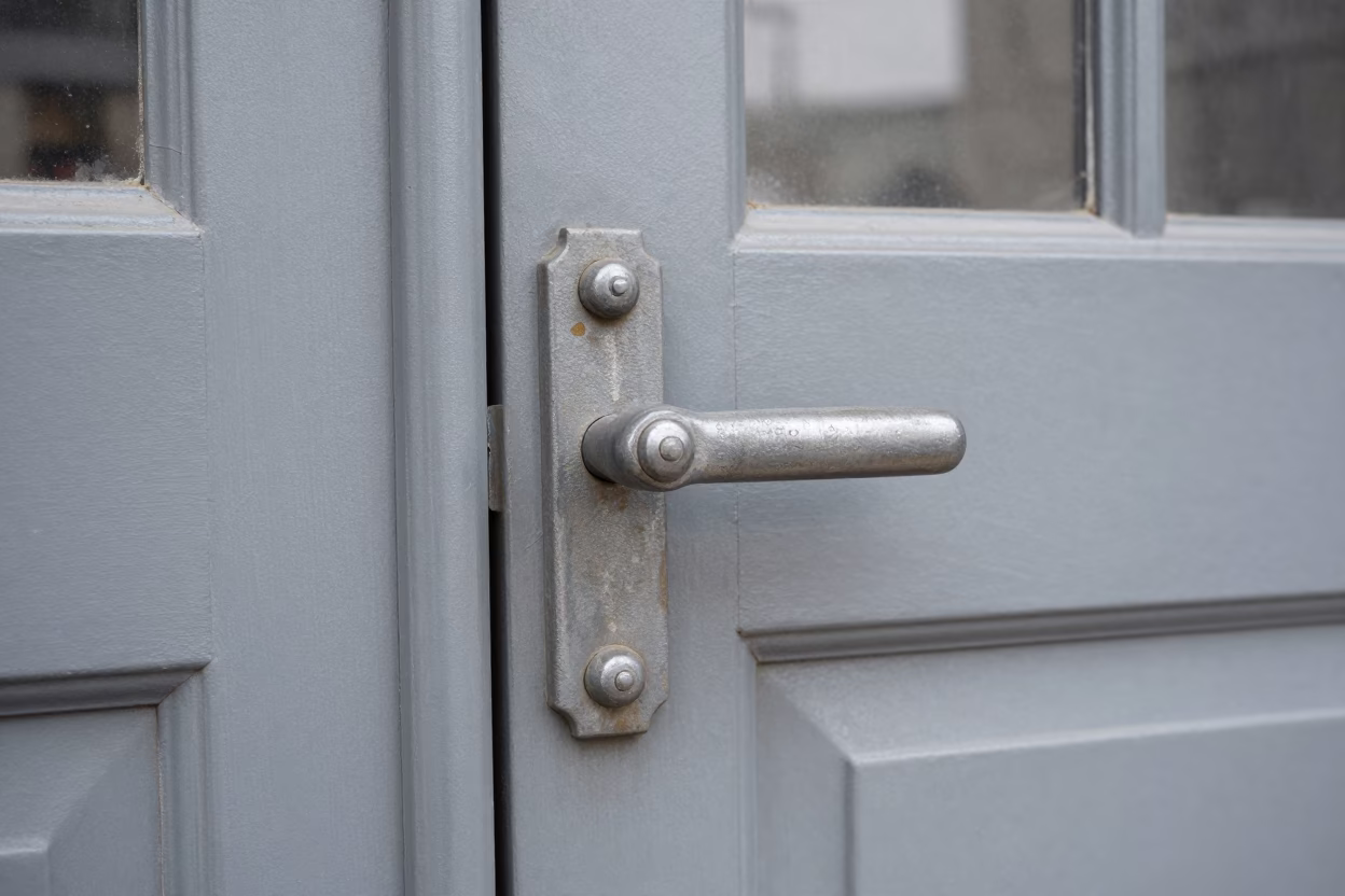Steel Door Handle in Chicago in in Chicago, Illinois, United States