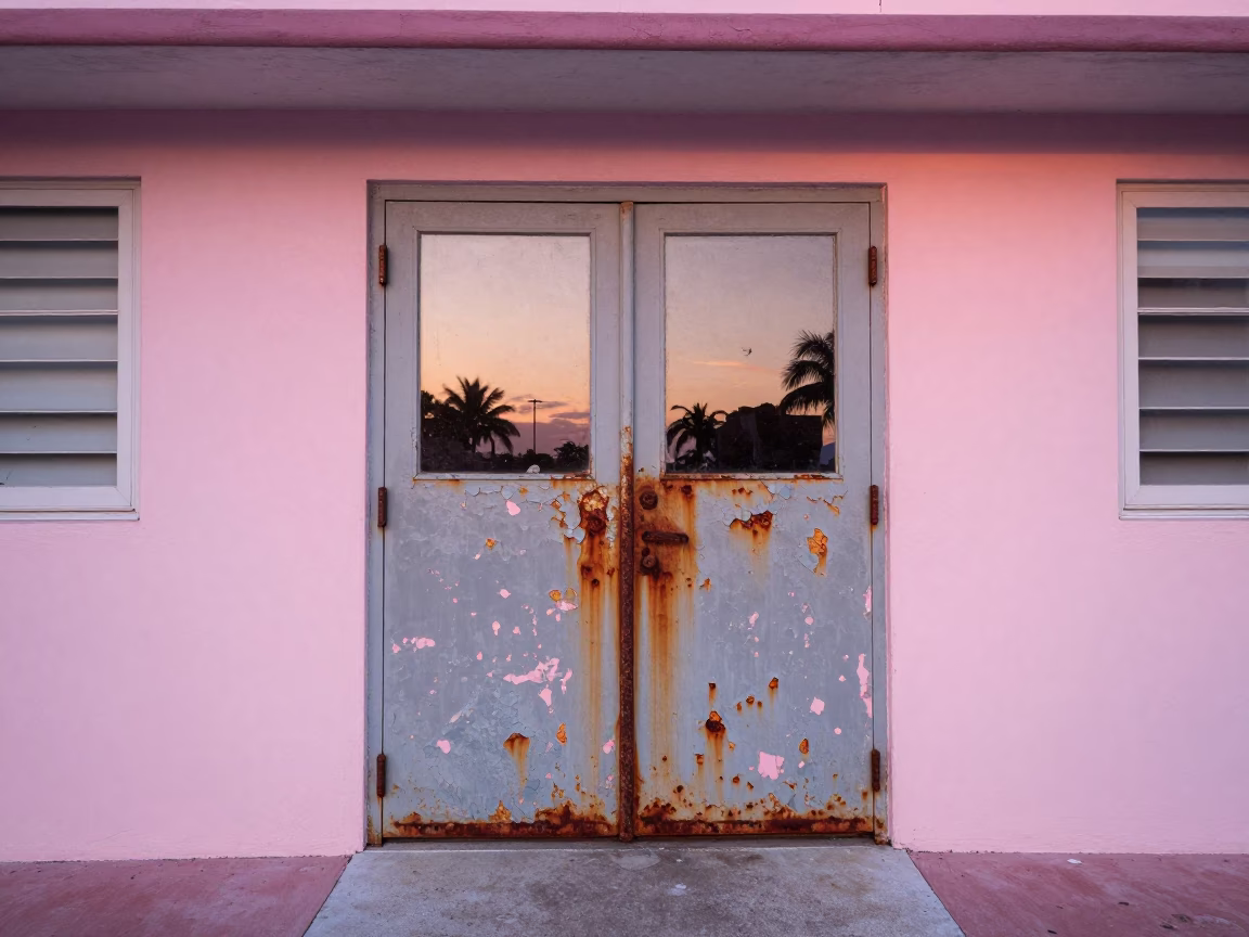 Steel Utility Door in Miami in in Miami, Florida, United States