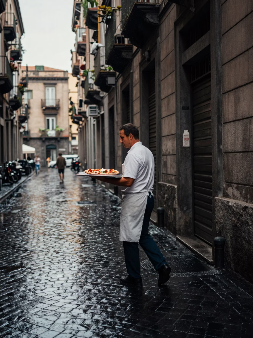 Stepping Out in Naples in in Naples, Italy