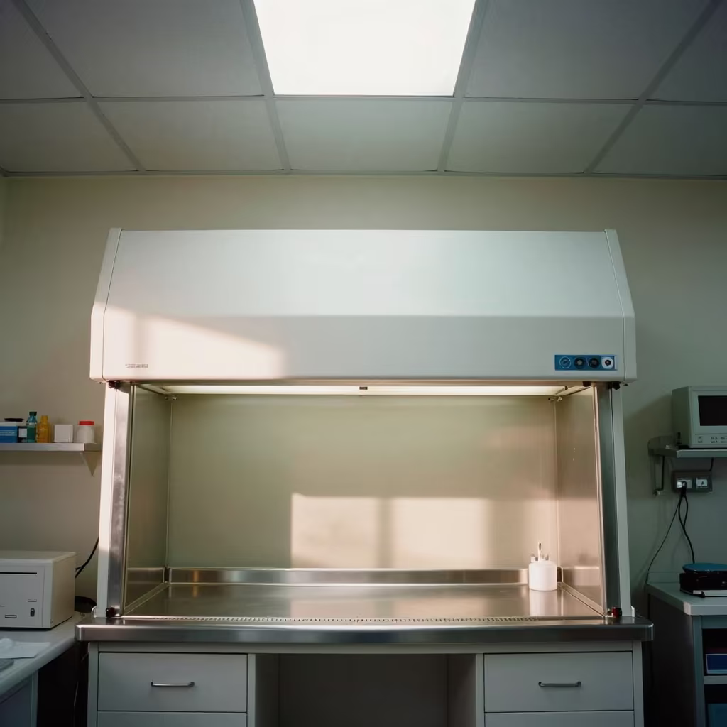 Sterile Pharmacy Hood Noon Light Nasiriyah in inside an imaging suite in Nasiriyah