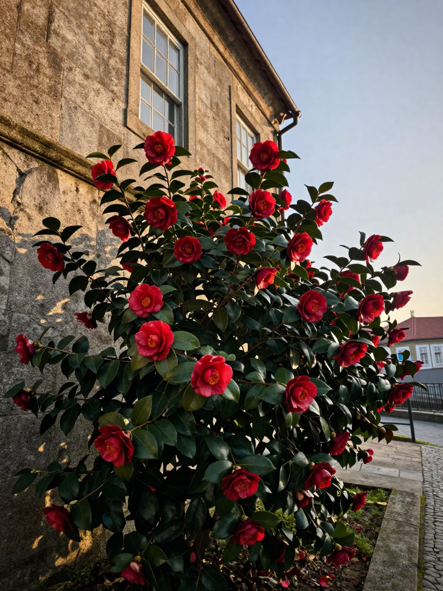 Stone Architecture in Porto at The Early Morning Light in in Porto, Portugal