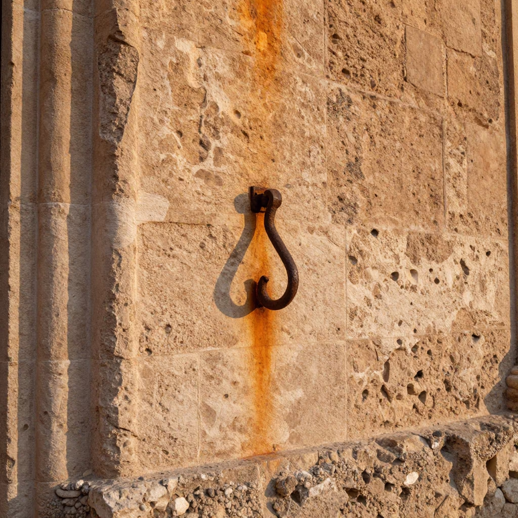 Stone Facade just after sunrise in Palermo in in Palermo, Italy
