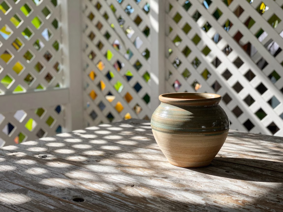 Stoneware Crock in Miami in in Miami, Florida, United States
