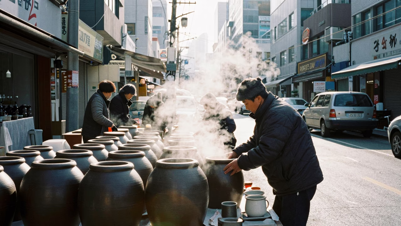 Stoneware Crocks in Seoul in in Seoul, South Korea
