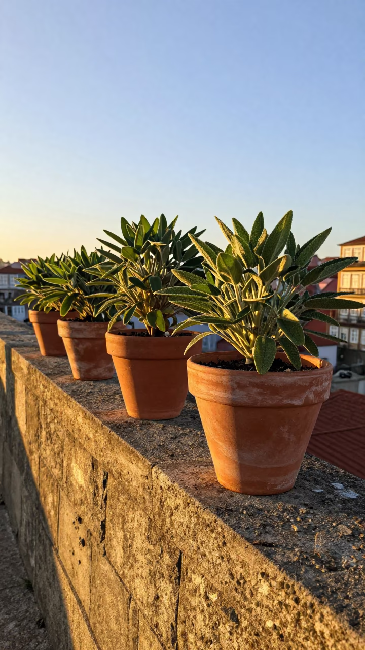 Stoneware in Porto at Golden Hour in in Porto, Portugal