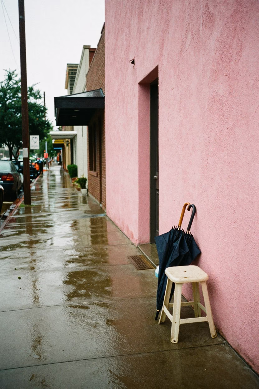 Stool at First Light in in Austin, Texas, United States