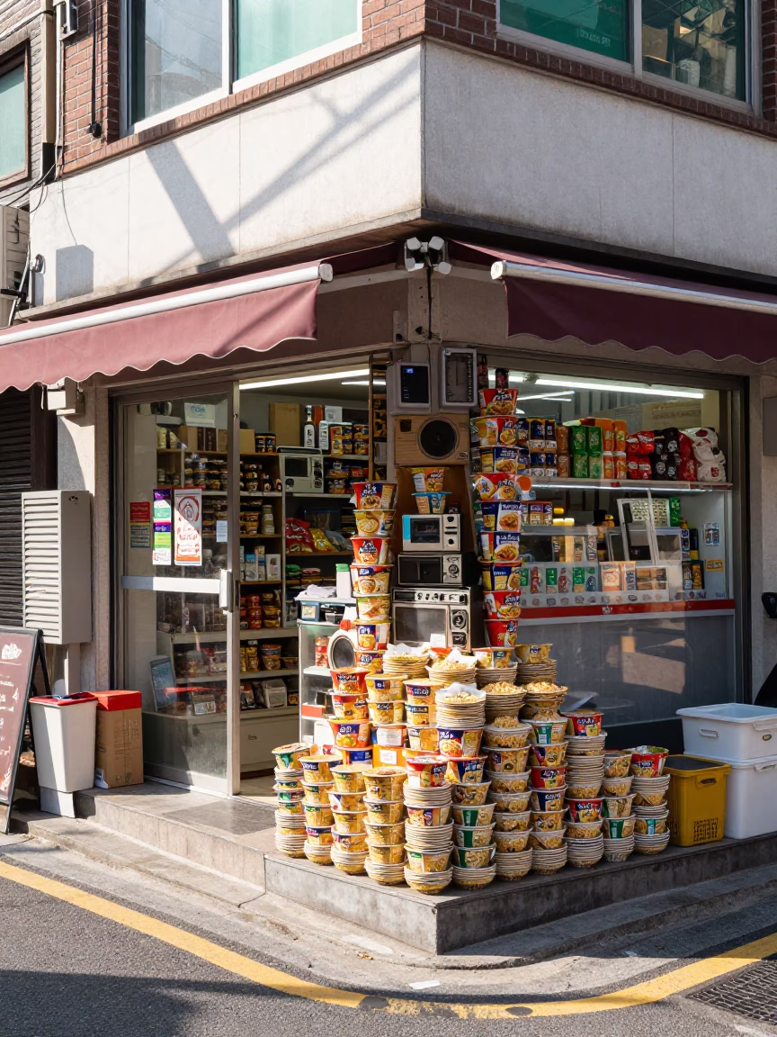 Store Display in Seoul in in Seoul, South Korea