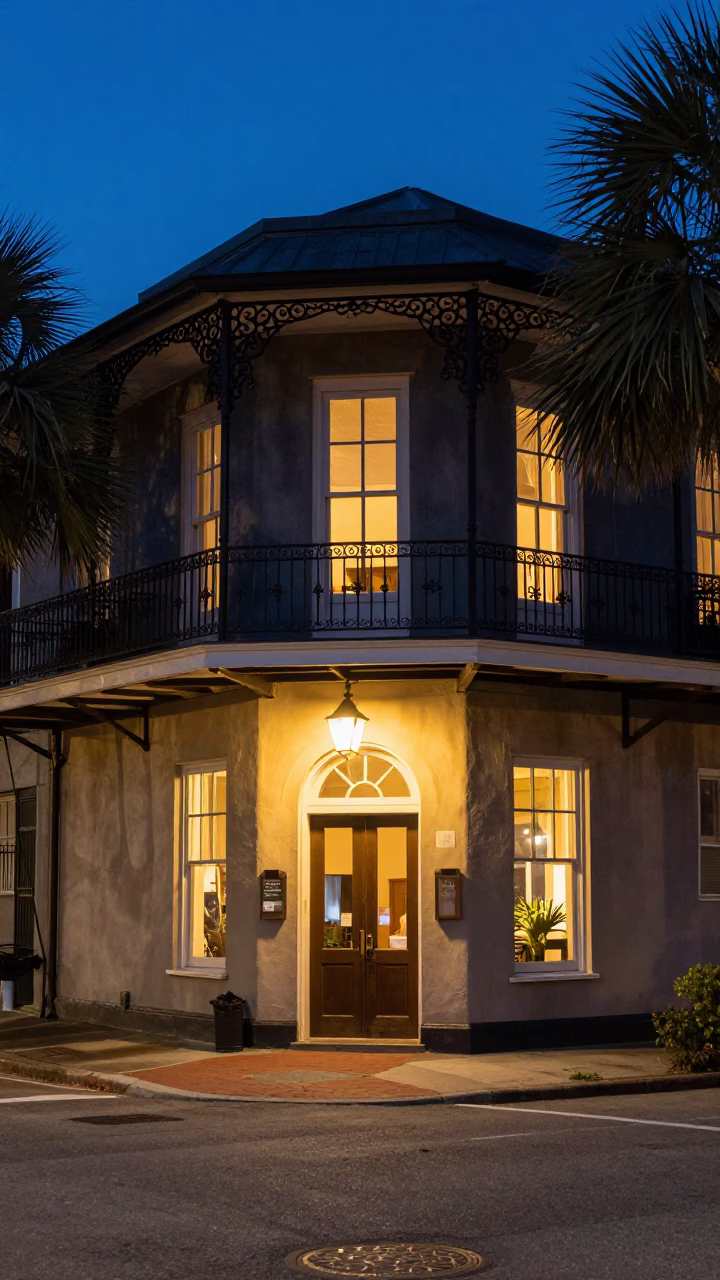 Store Entrance in Charleston in in Charleston, South Carolina, United States