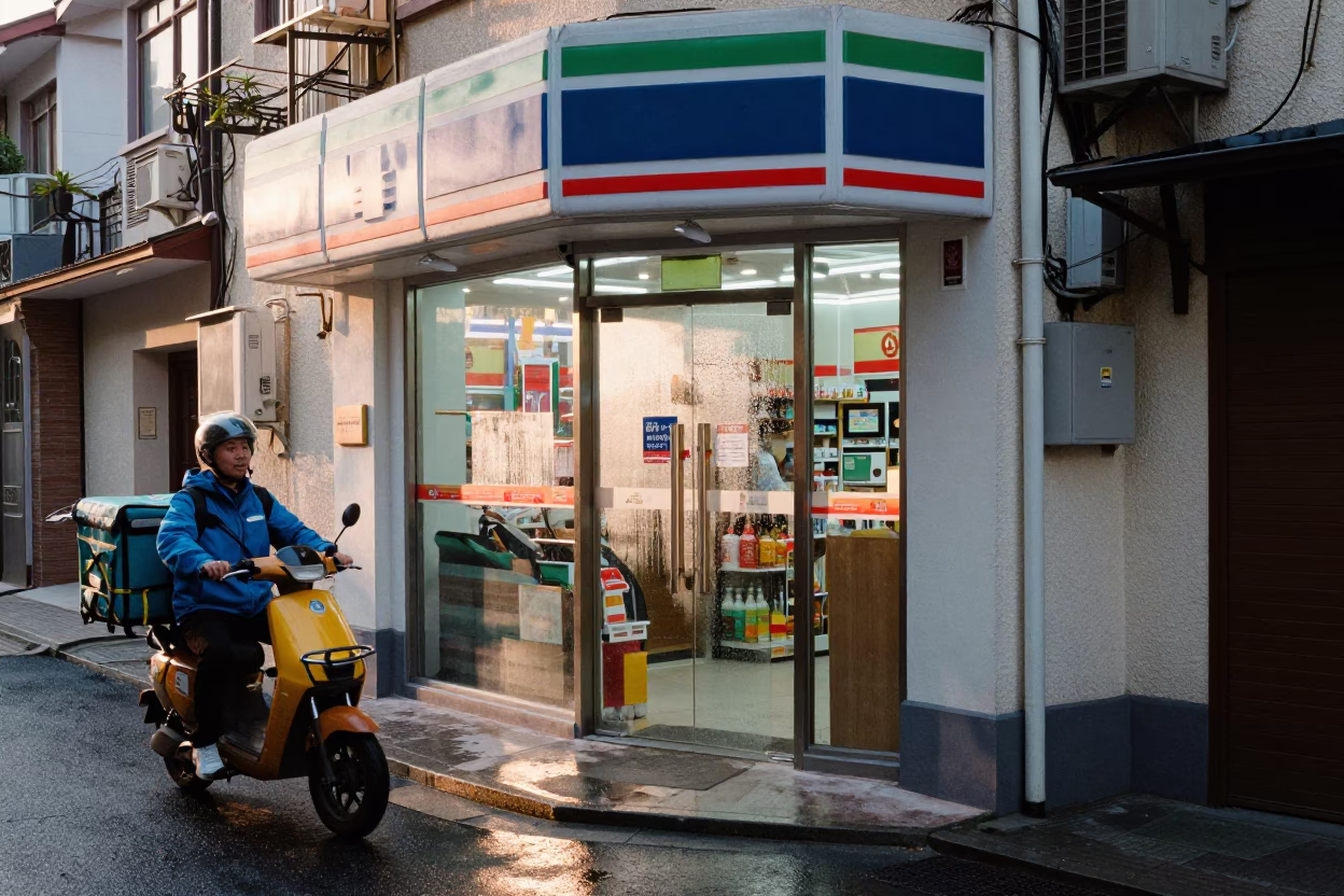 Store Entrance in Shanghai in in Shanghai, China