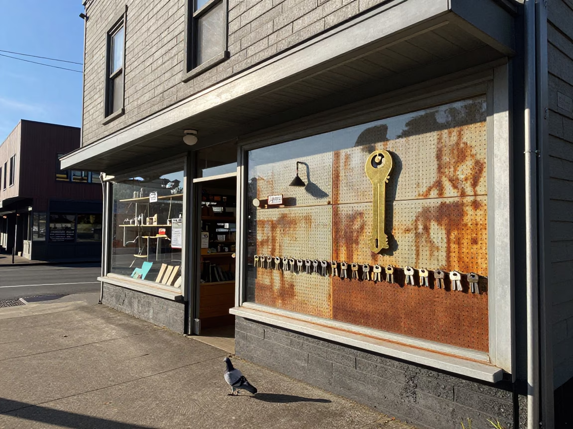 Store Exterior in Portland in in Portland, Oregon, United States