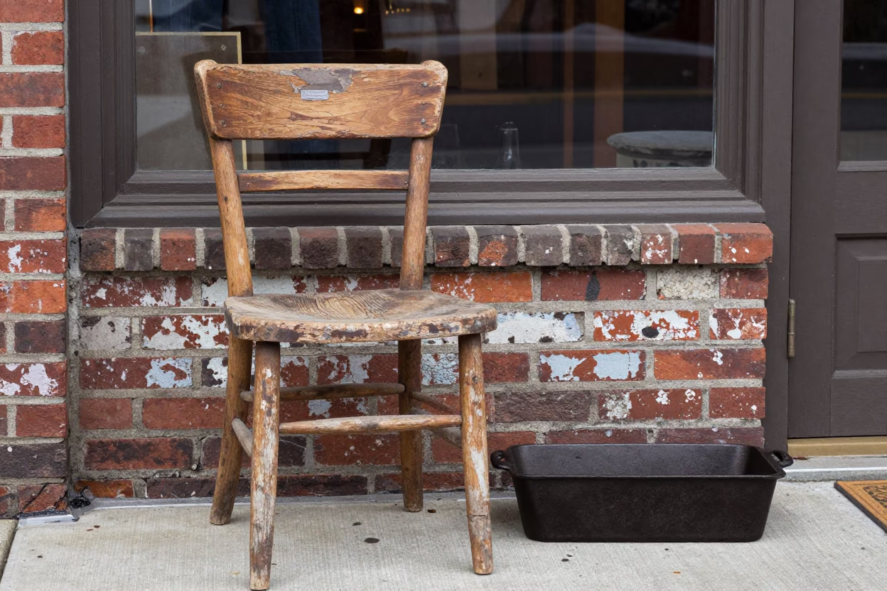 Storefront Display at Midday Light in Nashville in in Nashville, Tennessee, United States