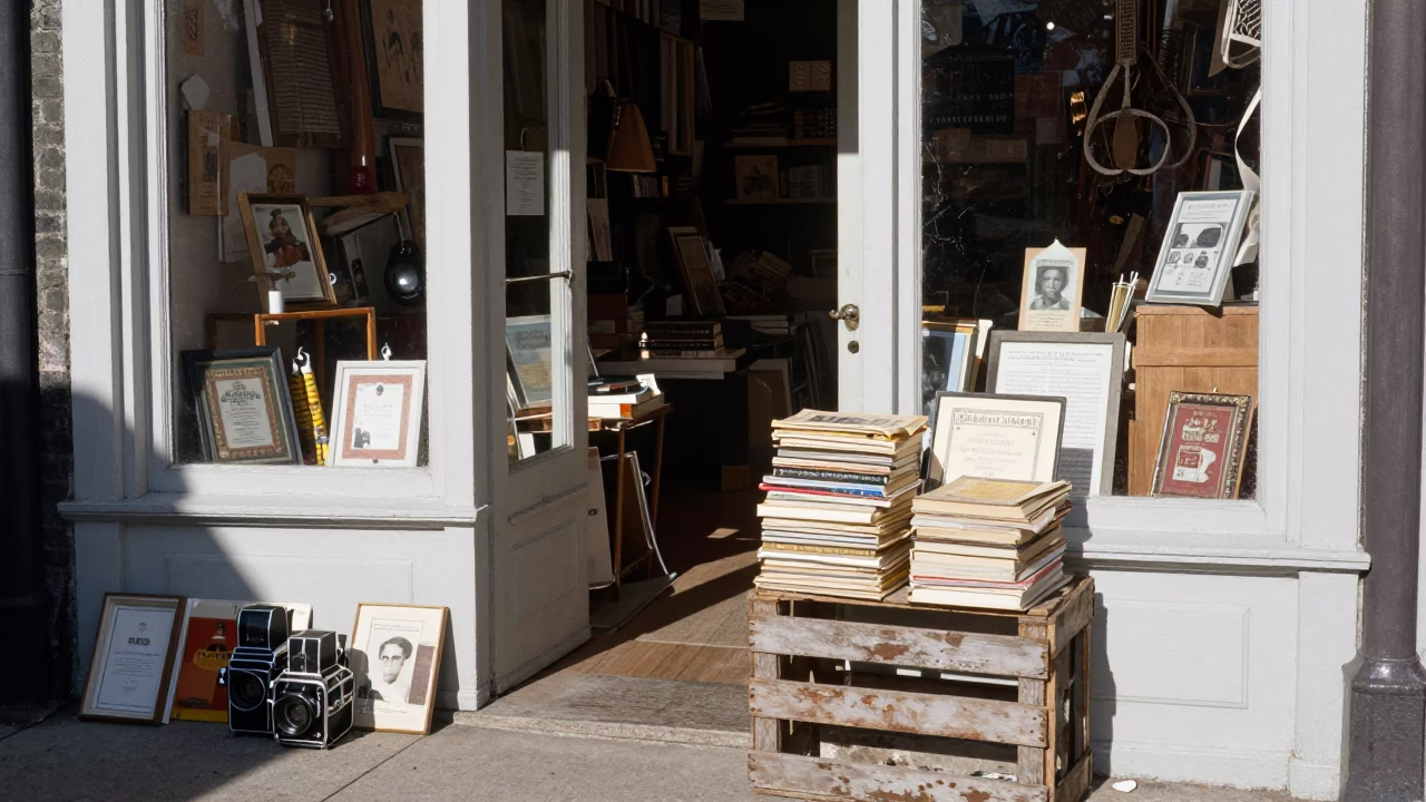 Storefront Display in Charleston in in Charleston, South Carolina, United States
