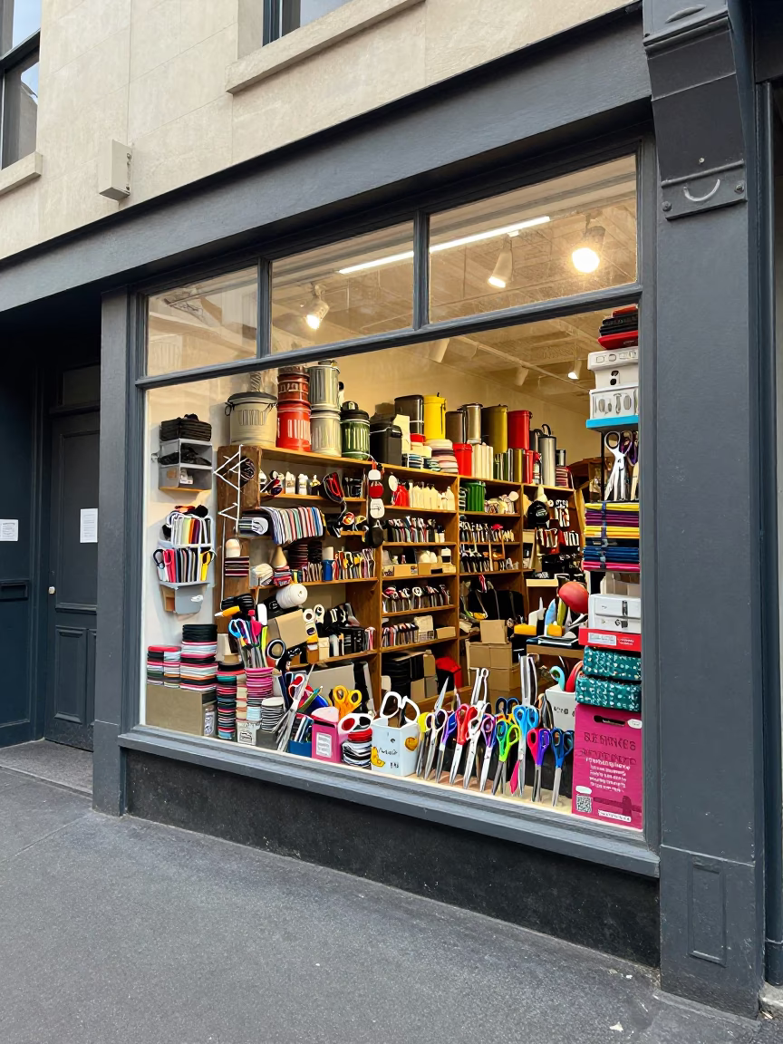 Storefront Display in Perth in in Perth, Western Australia, Australia