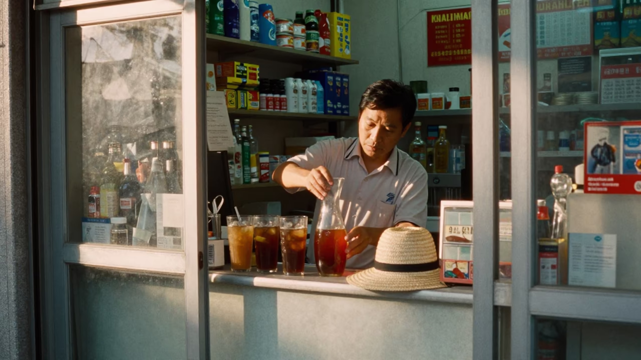 Straw Hat in Kaohsiung in in Kaohsiung, Taiwan