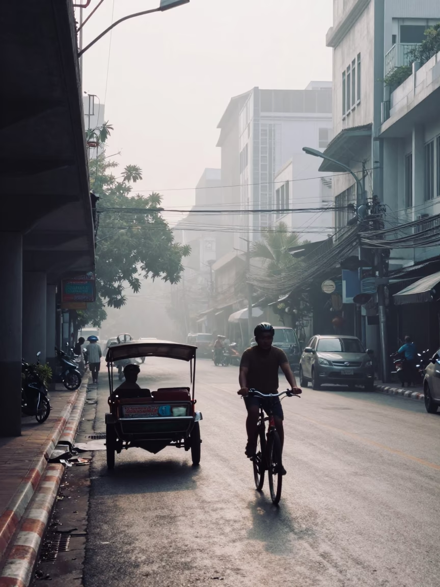Street Cart in Bangkok in in Bangkok, Thailand