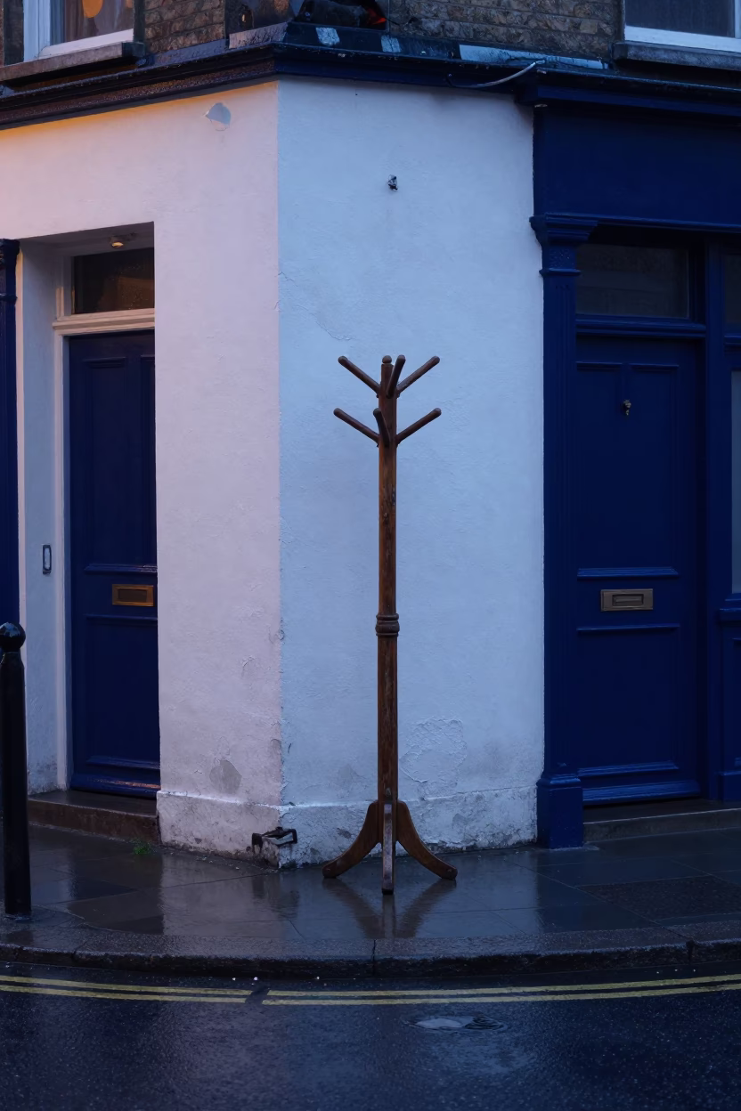 Street Corner in Dublin in in Dublin, Ireland